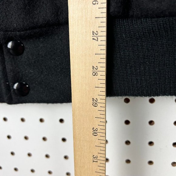 Vintage Jack Daniels Letterman Bomber‎ Jacket Size XL 100% Leather Wool Promo - Picture 6 of 8